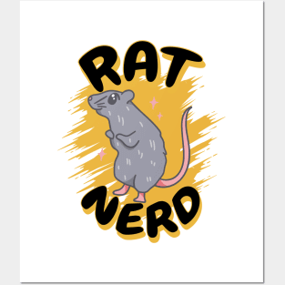 rat nerd Posters and Art